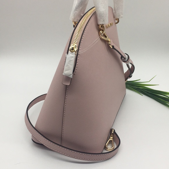 Michael Kors EMMY LG DOME SATCHEL BAG BLOSSOM - Picture 4 of 12